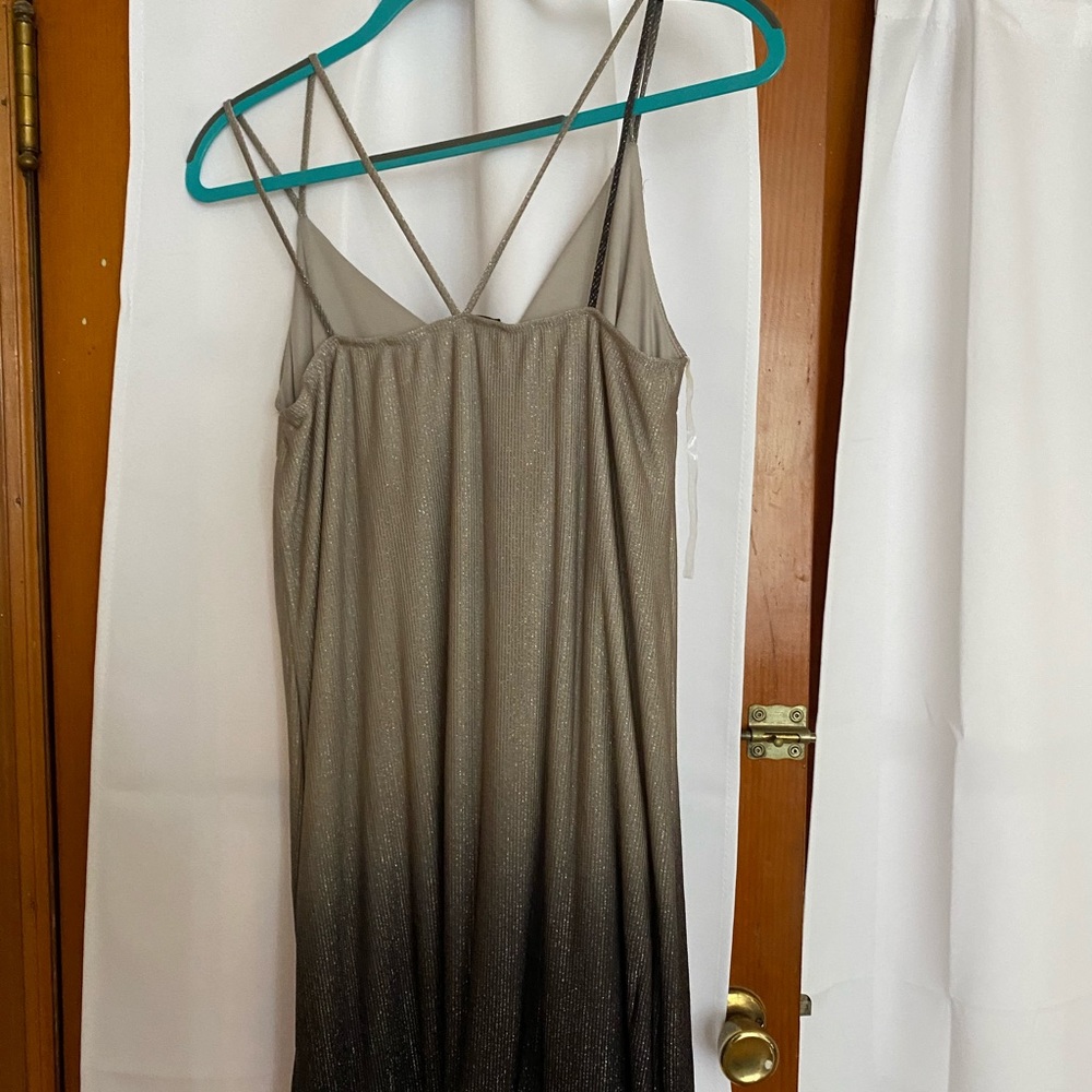 Grey baggy ombré dress